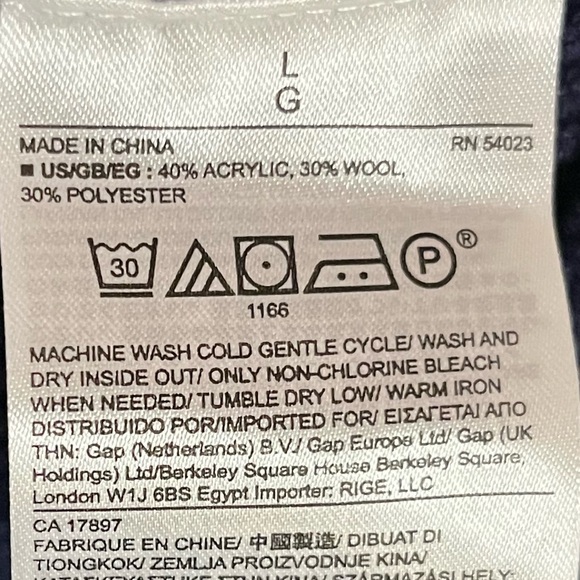 Banana Republic Deep Blue Cowl Neck Sweater - Picture 5 of 6